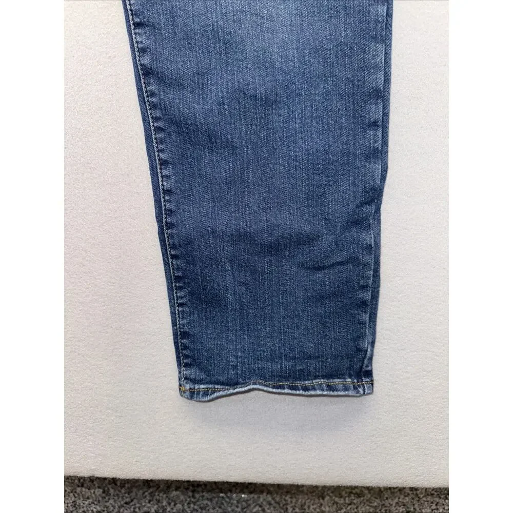 Vintage Lee Mens Jeans 33x30 Medium Wash Straight Leg Blue Denim Classic